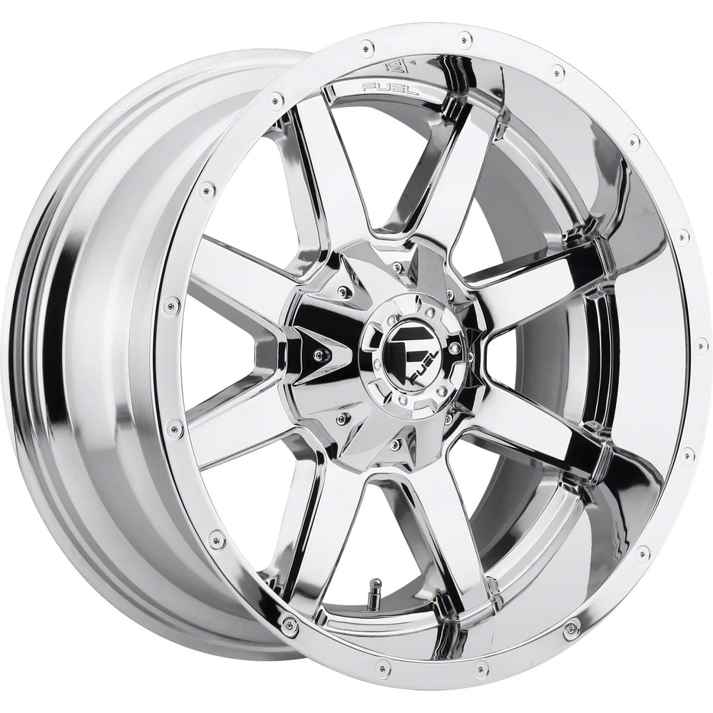 ~(44 lbs. 23X23X13)~ MAVERICK 20x10 8x165.10 CHROME PLATED (-18 mm)