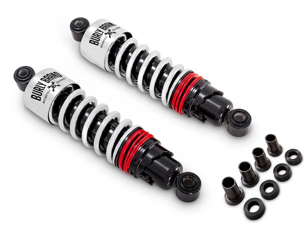 Burly Brand XL Slammer Shocks - Chrome
