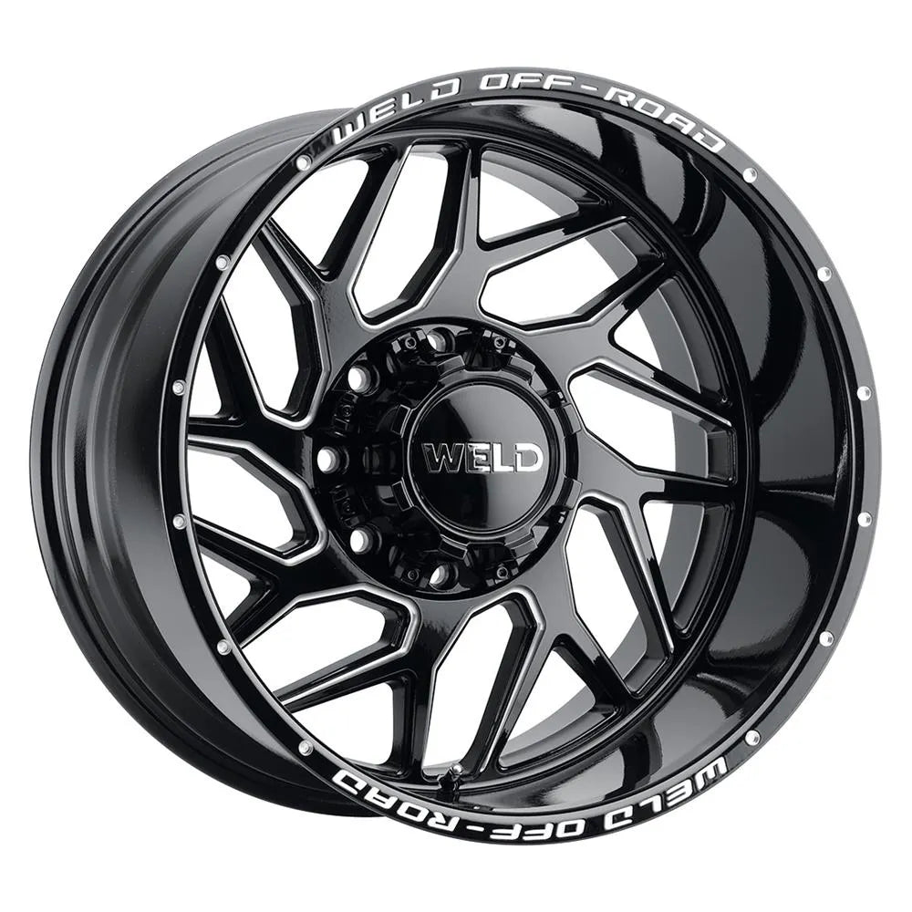 Weld black auto part