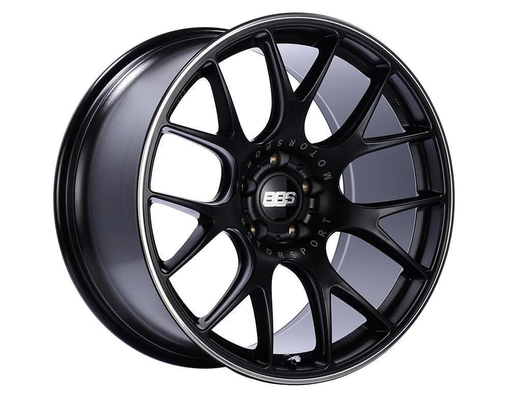 BBS black auto part