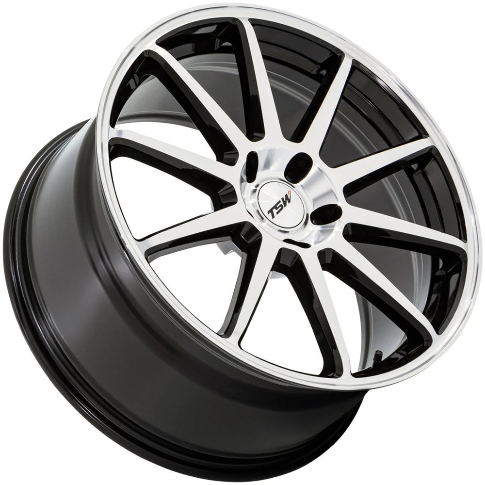 TSW TW004 20X10.5 5X112 G-BLK-MCH 30MM - TW004BD20055730