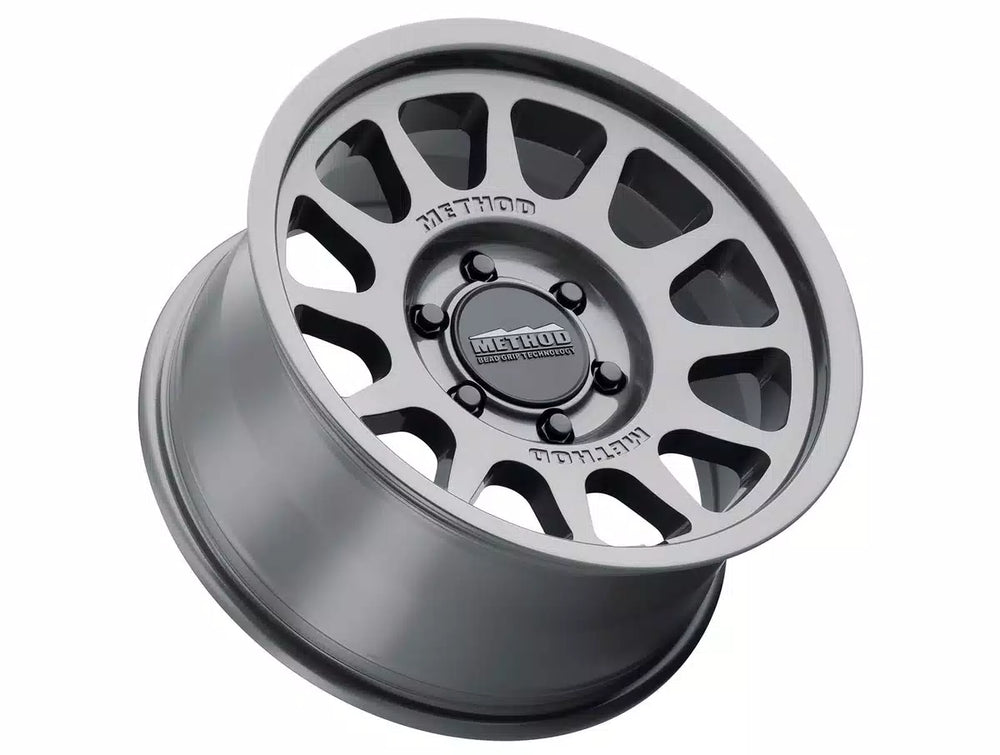 Method MR703 17x8.5 0mm Offset 6x135 87mm CB Gloss Titanium Wheel