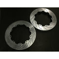 R1 Concepts Brake Rotor- Blank with Optimum Oe Pads Hdw Fits Volvo S60