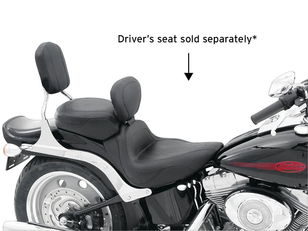Mustang Sport Touring Passenger Pad w/ Studs - Black