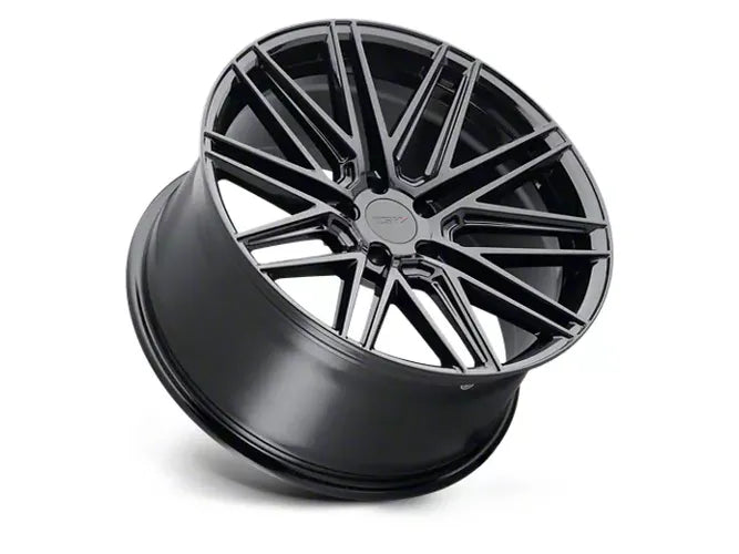 ~(28 lbs. 21X21X10)~ TSW PESCARA 19x8.5 5/114.3 ET40 CB76.1 GLOSS BLACK