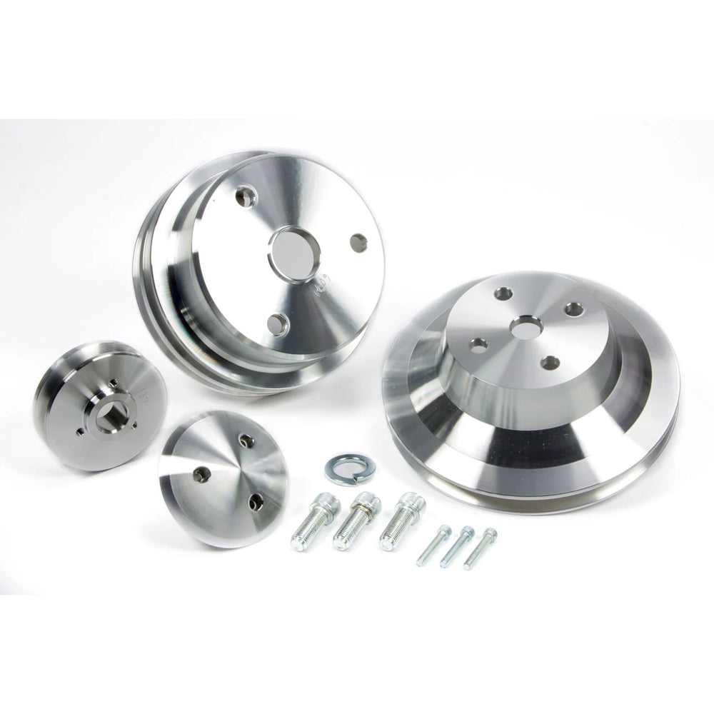 Sb Chevy 3 Pc Pulley Set