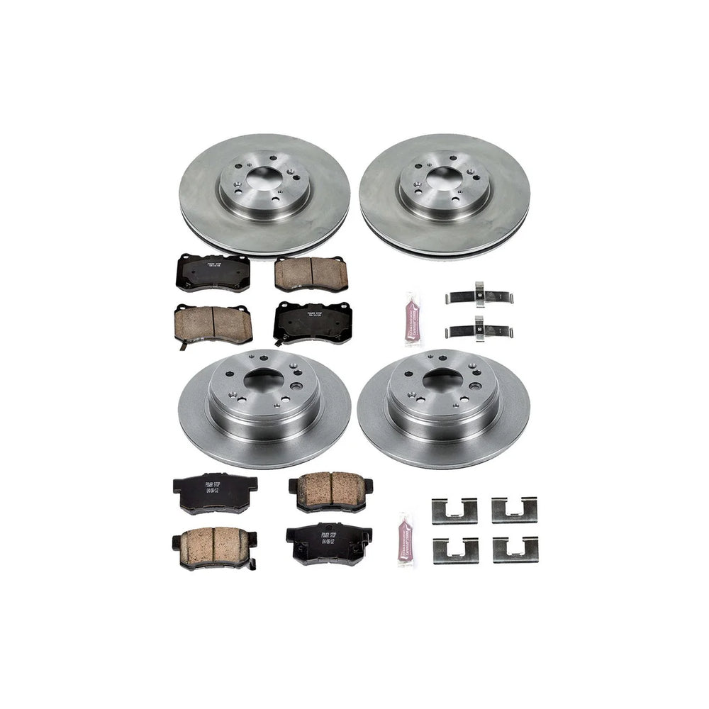 Power Stop 04-08 Acura TL Front & Rear Autospecialty Brake Kit