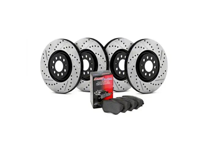 STREET AXLE PACK DRILL/SLOTTT; 4WHL