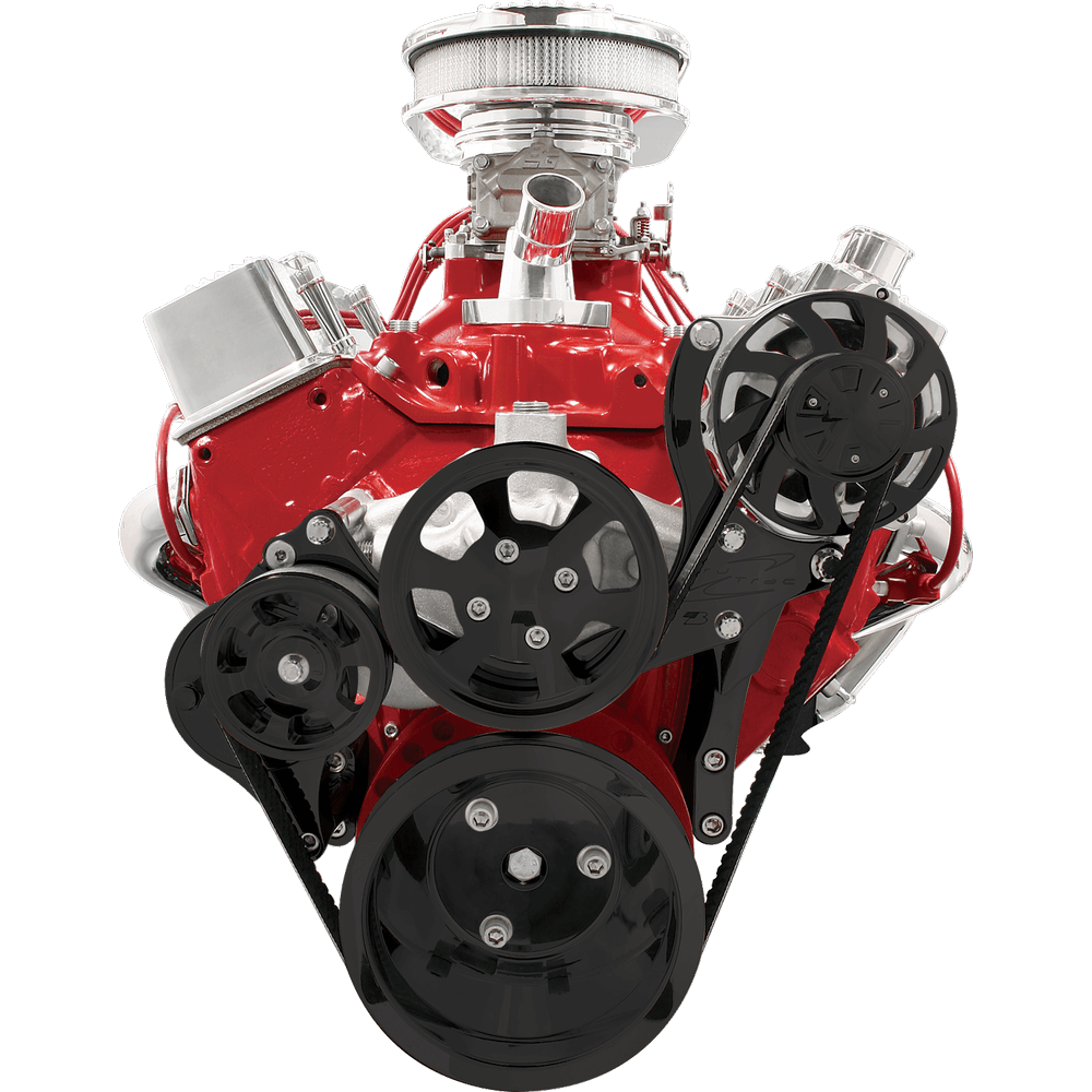 SERP SYS BLACK SB CHEVY NO P/S NO A