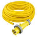 CORDSET, 100A 125/250V, 125', BLUNT