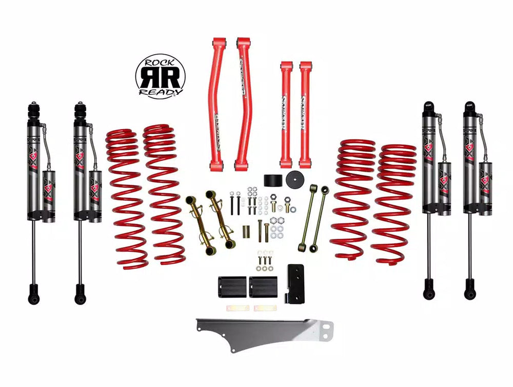 JK 4DR 2.5"RED KIT W/ADX2.0