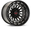 Vossen LCX-03 24x12 - 6x139.7 - ET44 - Ultra Deep - 78.1 - Satin Black Wheel