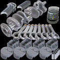 Eagle Chevy 350 1Pc 3.750in Crank 6.000in H-Beam -5cc Flat Top 4.060in Pistons Balanced Assembly
