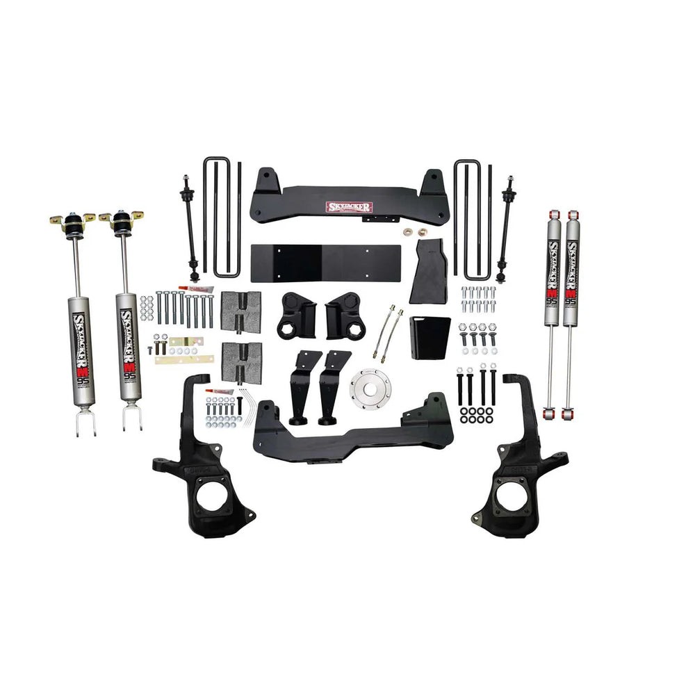 Skyjacker 7 In. Suspension Lift Kit w/Raised Torsion Bar Brackets M95 Shocks