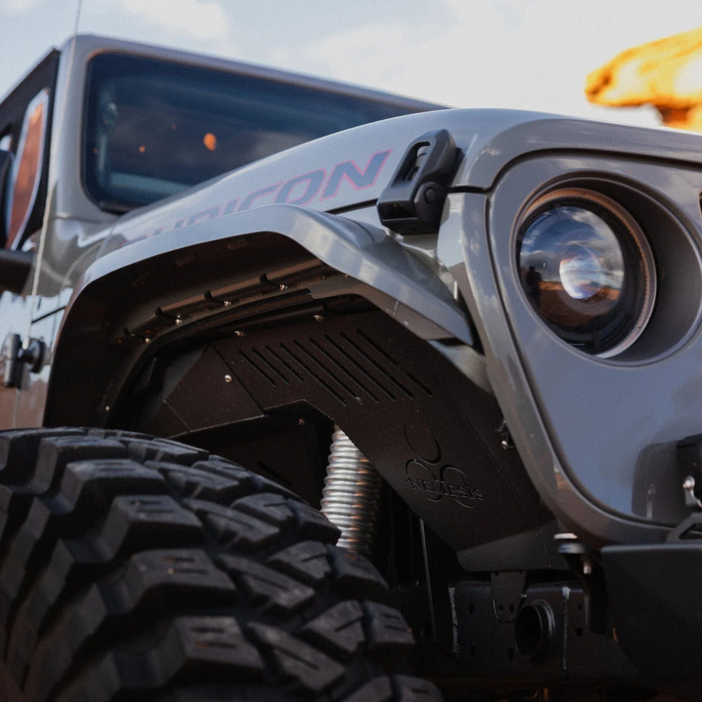 Helix Rear Bumper w/ Hitch - Semi Gloss Black Powder Coat