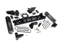 19-24 RAM 3500 4.5 Inch Radius Arm Bracket 2 Inch Rear Block With Overload Diesel 6-Bolt T-Case Nitro Shocks Zone Offroad