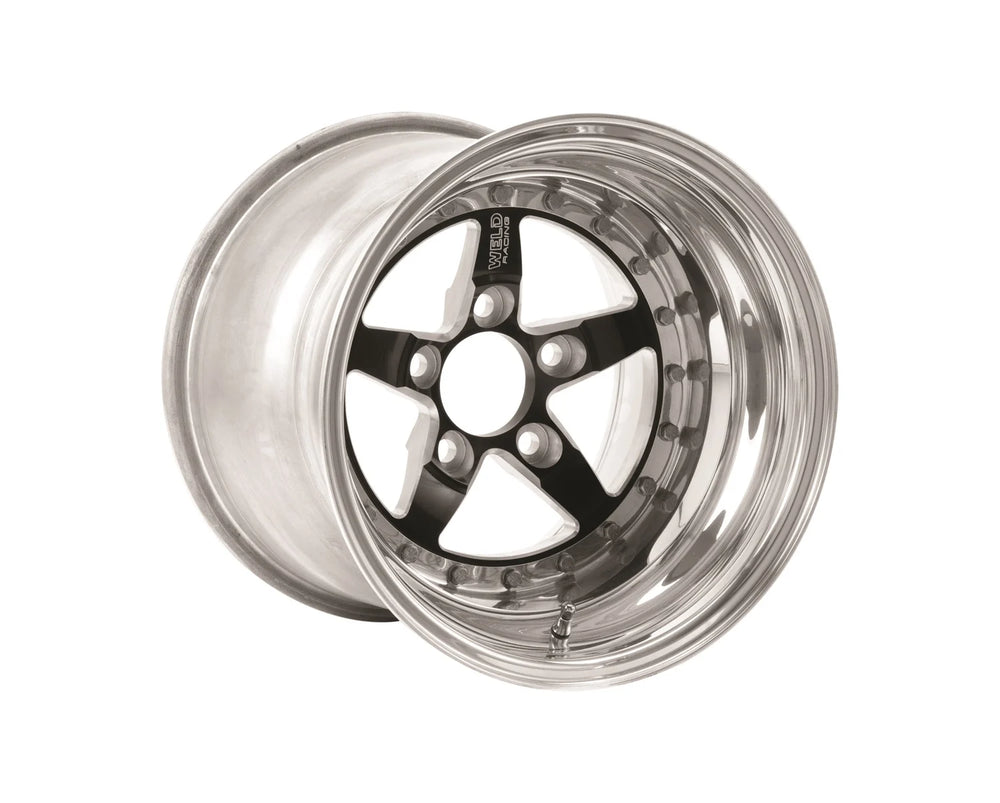 15X9 WELD STAR 5X4.5 4.5BS BLACK CT