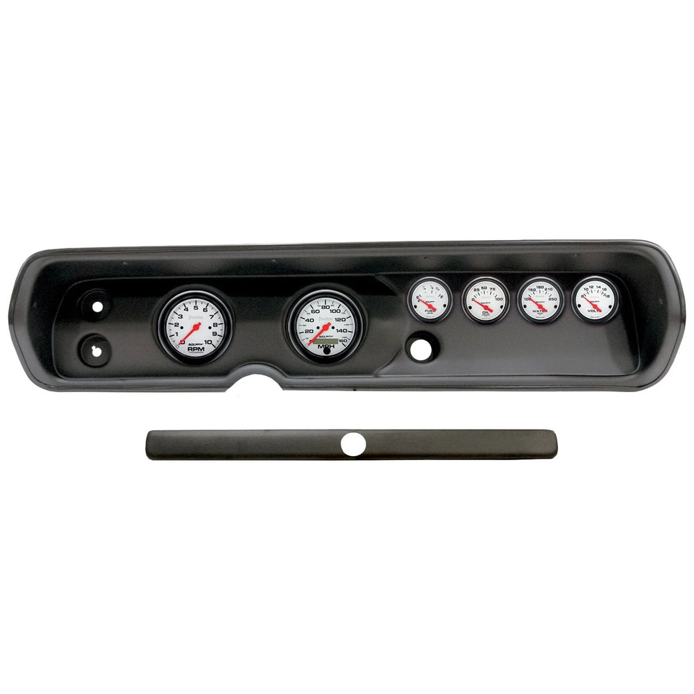 6465 CHEVROLET CHEVELLE 33/8IN X 2 & 21/16IN X 4 DIRECT FIT DASH KIT PHANTOM