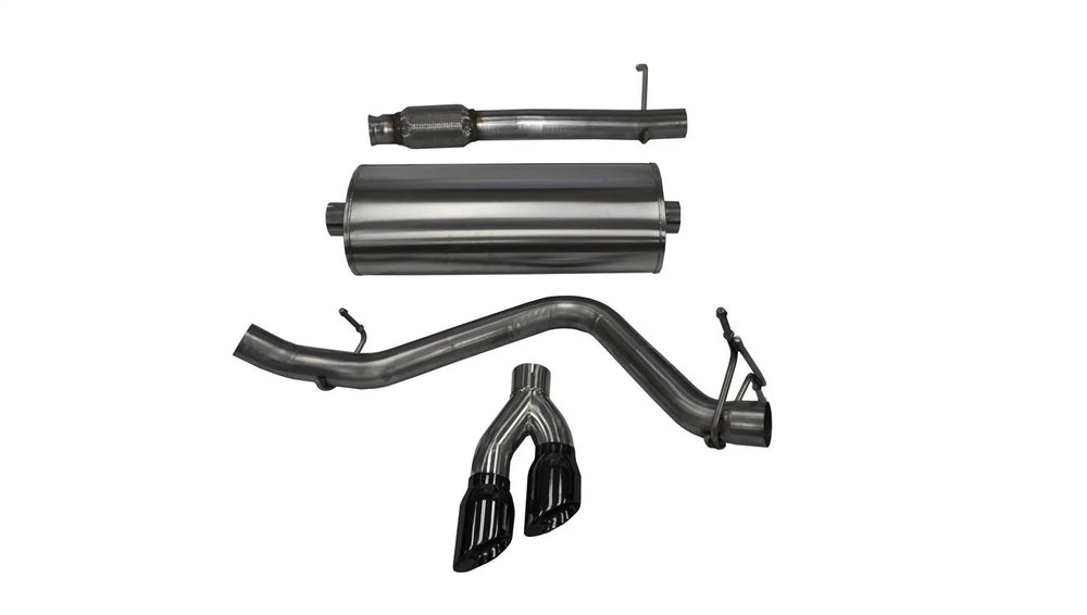 CORSA Performance silver cat-back exhaust