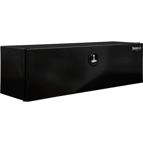 18X18X60 BLACK PRO SERIES SMOOTH ALUMINUM UNDERBODY BOX