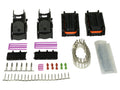 Street Axle Pack, Drilled & Slotted, 4 Wheel