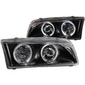 9702 MIRAGE HEADLIGHTS WITH HALO BLACK