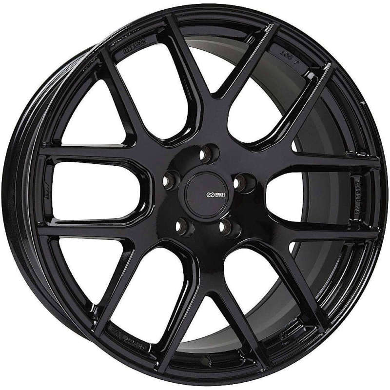 Enkei black auto part