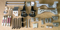 2002-10 GM 2500/3500 NO Dually Truck (8 Lug) (2WD) 7 in Lift Kit (silver powder-coat) w/ front AND rear shocks