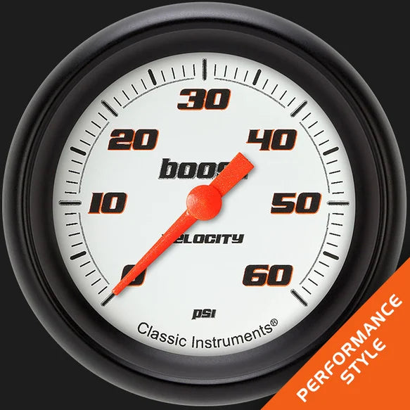 VELOC WHT 2 5/8IN BOOST, 60PSI ELEC