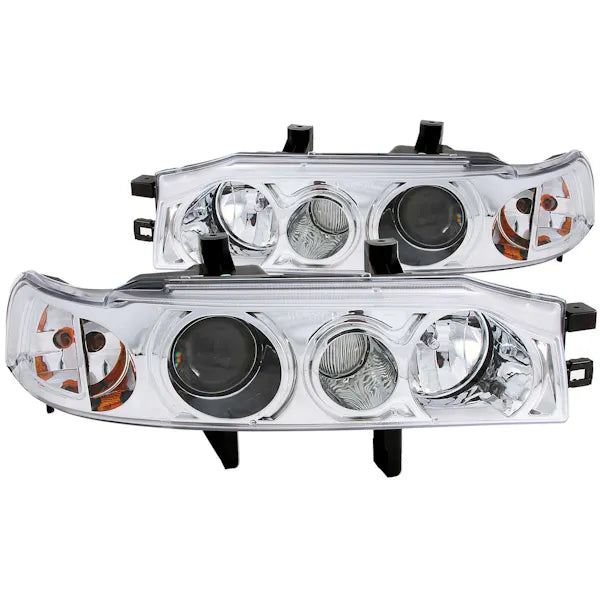 9093 ACCORD HEADLIGHTS PROJECTOR 1PC WITH HALO CHROME