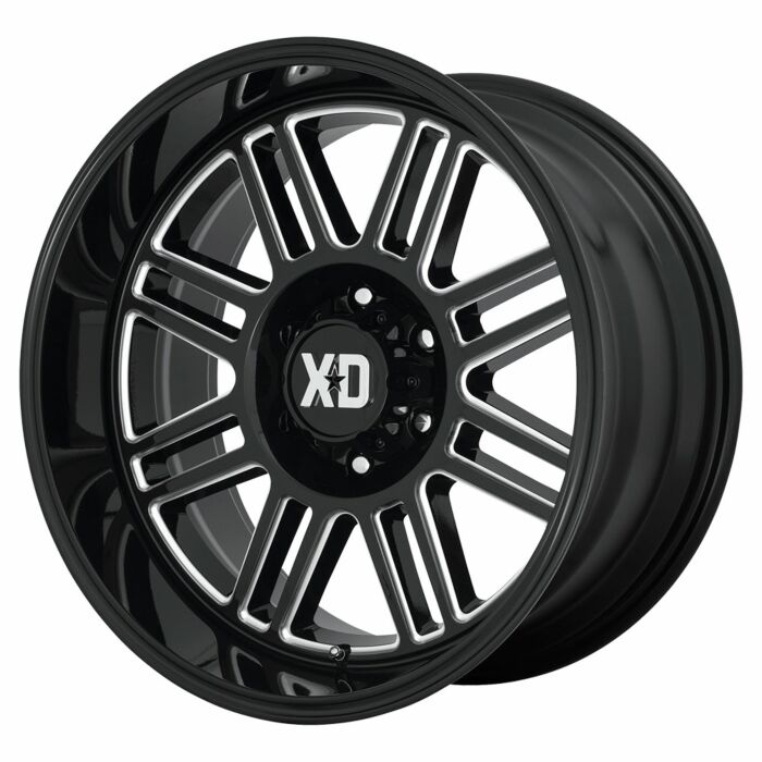 XD850 20X10 8X180 G-BLK MILL -18MM