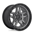 ~(39 lbs. 21X21X12)~ AMMO 18x9 5x127.00 MATTE GUN METAL BLACK BEAD RING (13 mm)