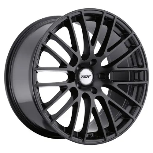 TSW Alloy Wheels black auto part