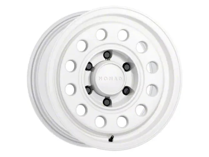 Nomad N501SA Convoy 17x8.5in / 6x139.7 BP / 0mm Offset / 106.1mm Bore - Gloss White Wheel
