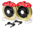 Brembo 12-19 Range Rover Evoque Front GT BBK 6 Piston Cast 380x32 2pc Rotor Drilled-Silver
