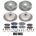 Power Stop 13-16 Scion FR-S Front and Rear Semi-Coated Rotor Kit