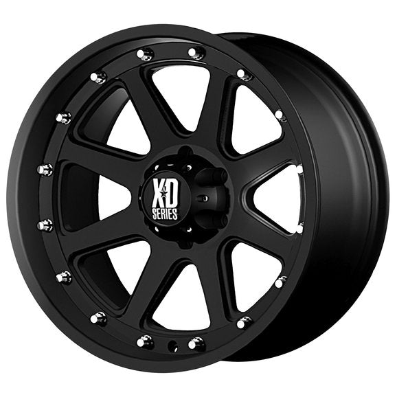 KMC XD SERIES 18x9 798 ADDICT MATTE BLACK 5X5.0 bp 4.53 b/s 12 offset