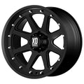 KMC Wheels black auto part