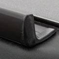 17C NISSAN TITAN 5FT 6IN BOXADARAC ALUMINUM UTILITY RAILS MATTE BLACK