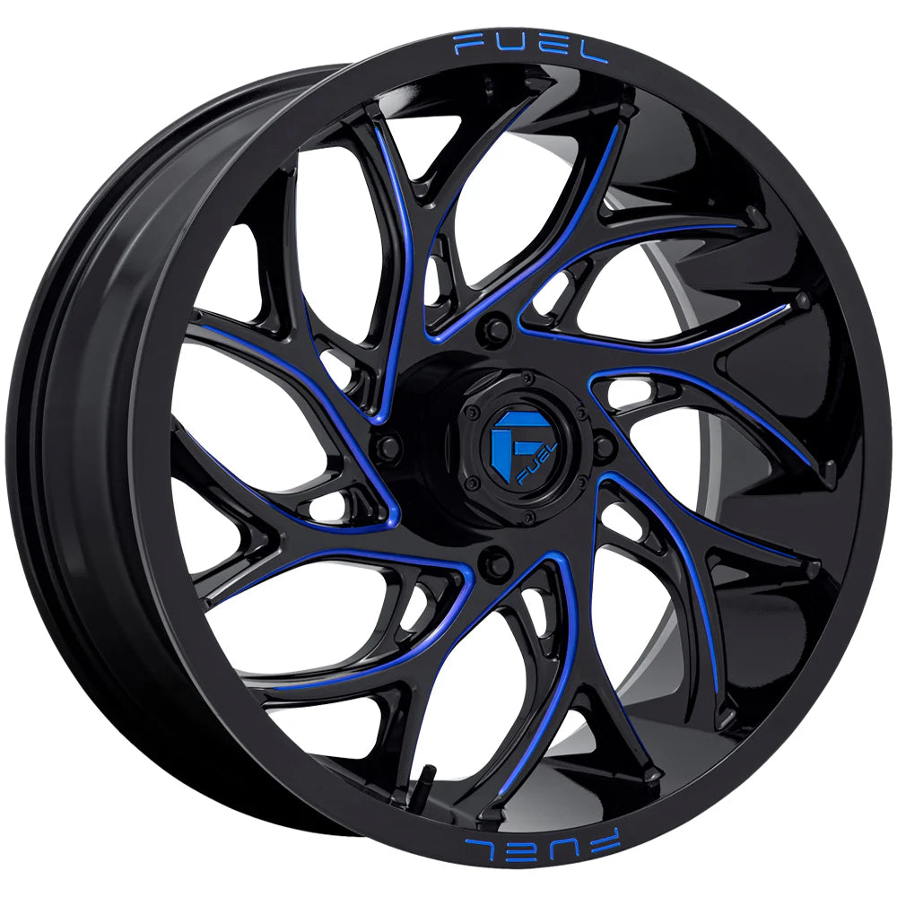 D778 24X7 4X137 G-BLK-MILL-BLU 13MM