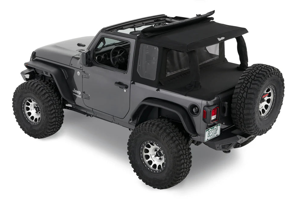 Halftop Kit - 18-21 Wrangler JL 2-Door (Black Diamond)