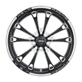 Weld V-Series 1-Piece 17x3.5 / Strange Spindle MT / 1.75in. BS Polished Wheel - Non-Beadlock