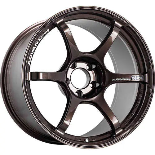 Advan RG-4 18x9 +35 5-114.3 Racing Copper Bronze Wheel