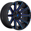 Fuel Wheels black auto part