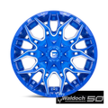 D770 22X10 6X135/5.5 BLUE-MILL -18M