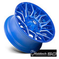 D770 22X10 6X135/5.5 BLUE-MILL -18M