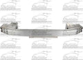 FRONT BUMPER REINFORCEMENT HONDA CIVIC CPE/SDN 1617