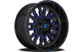 ~(47 lbs. 23X23X12)~ STROKE 20x9 8x170.00 GLOSS BLACK BLUE TINTED CLEAR (20 mm)