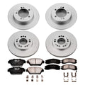Power Stop 1993 Eagle Talon Front & Rear Z17 Evolution Geomet Coated Brake Kit