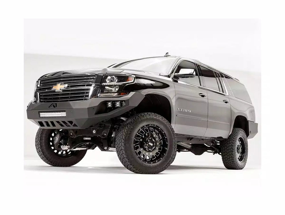 15C SUBURBAN VENGEANCE FRONT SENSOR BUMPER W/ NO GUARD MATTE BLACK
